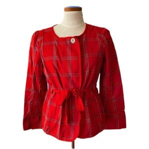 Marc by Marc Jacobs punk plaid jacket Like New! Vintage Y2K Deadstock